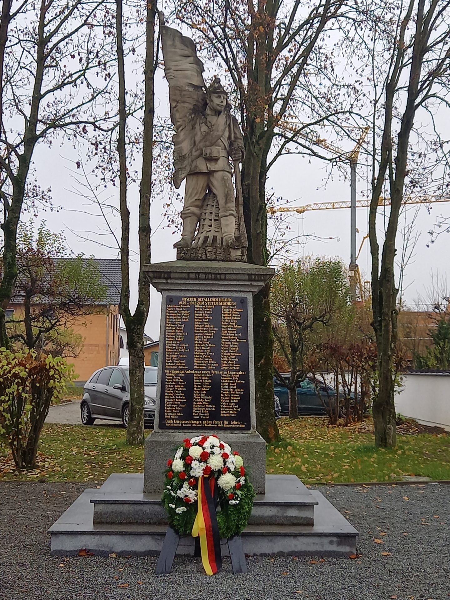 Statue für den Volkstrauertag