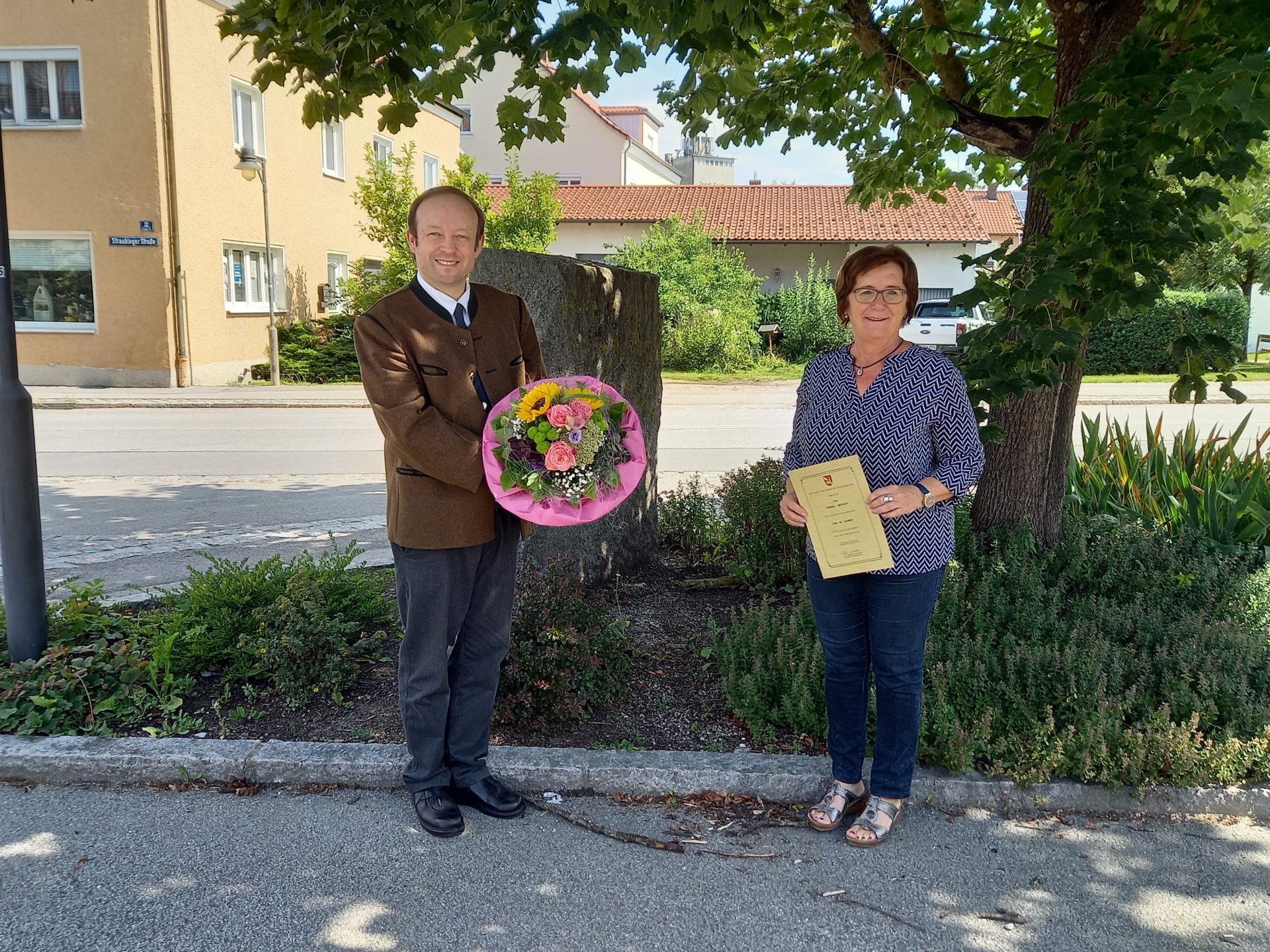 Langjährige Mitarbeiterin für 40. Dienstjubiläum geehrt