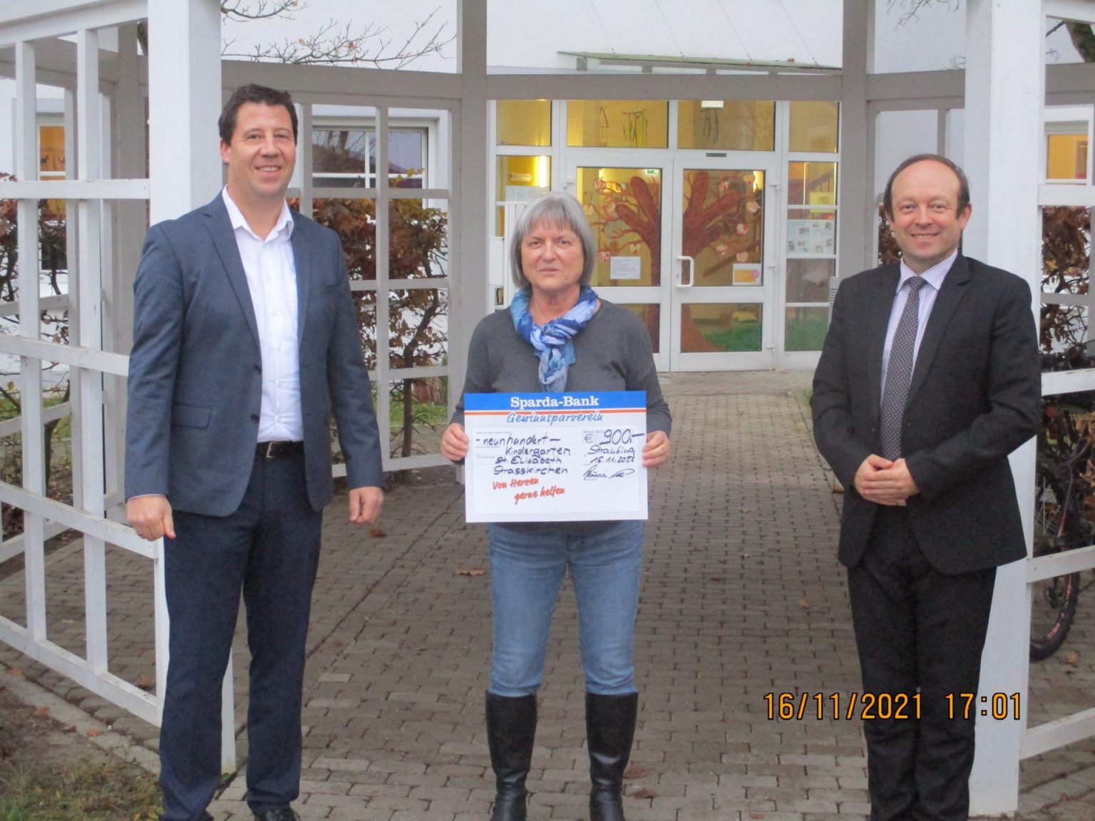 Spende für Kindergarten St. Elisabeth - Gemeinde Strasskirchen