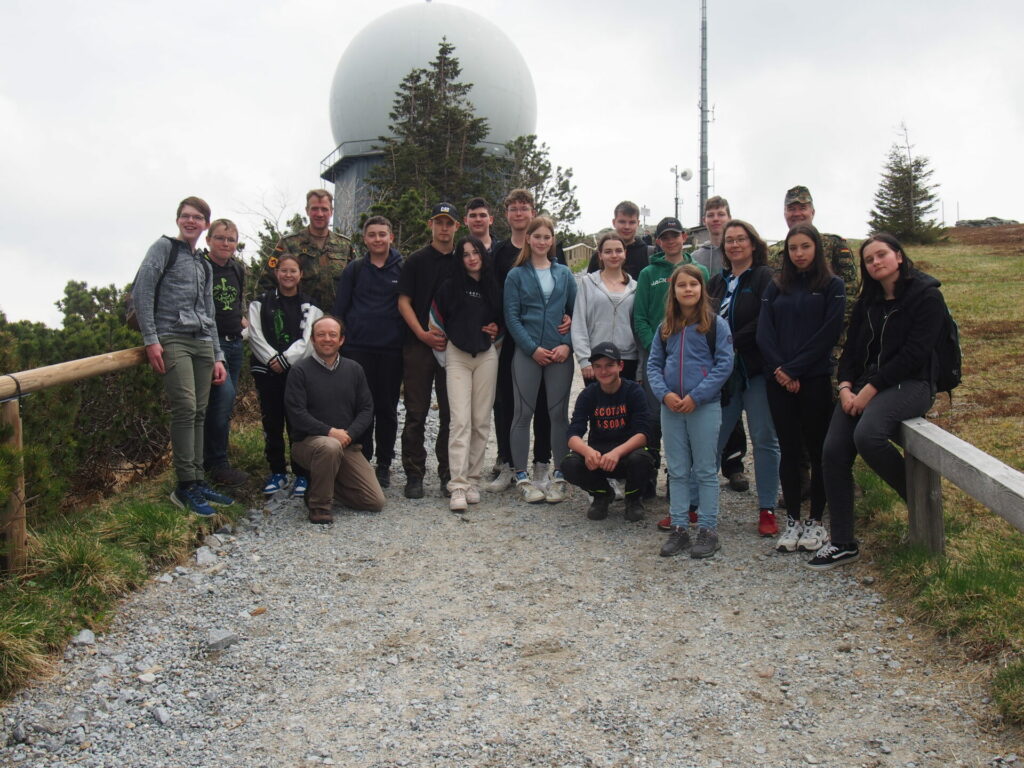 Gruppenfoto der Schüler