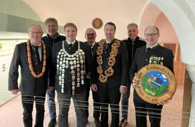 Gruppenfoto der Schützenkönige