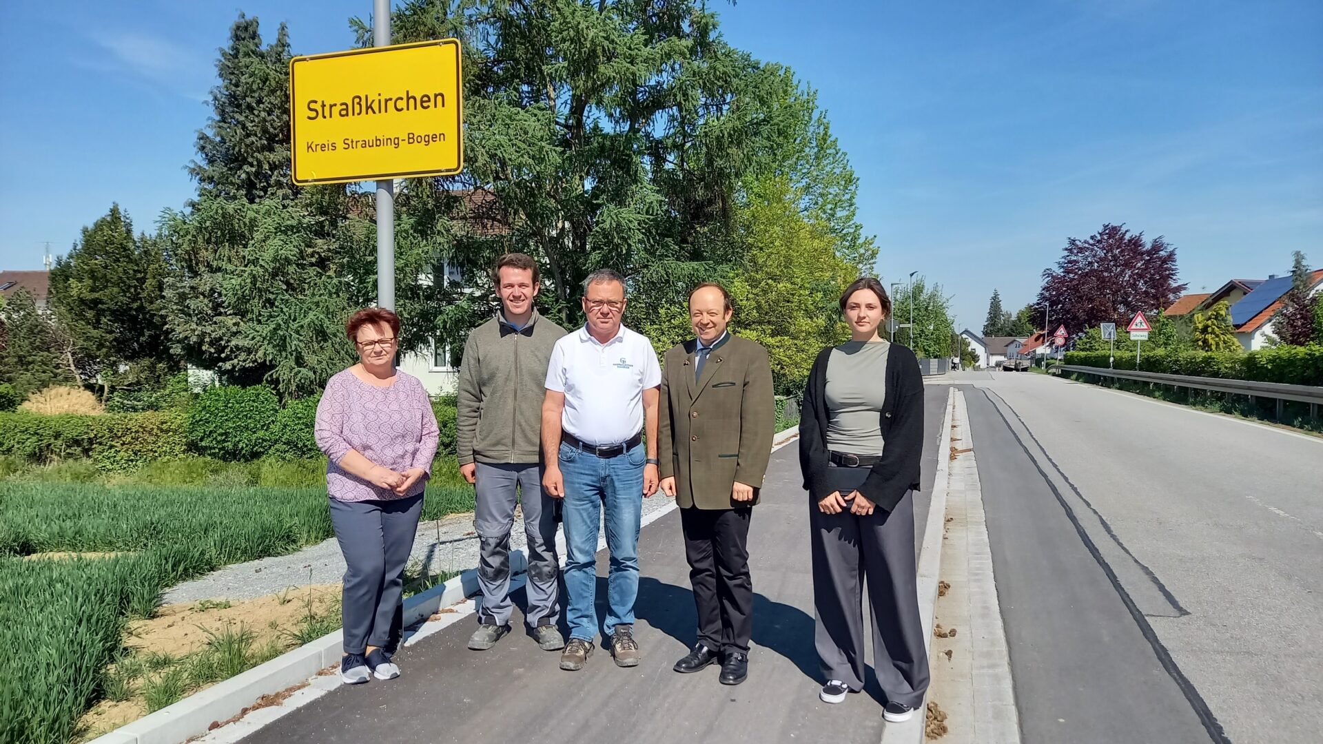 Geh- und Radweg an der ST2325