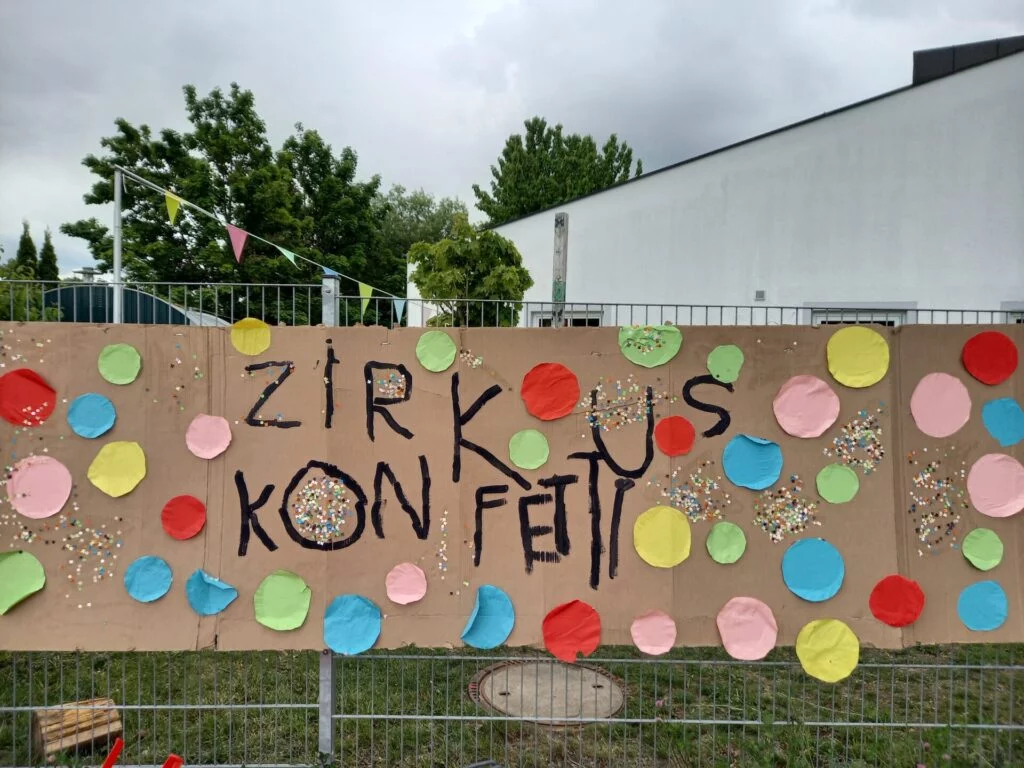 Plakat "Zirkuskonfetti"