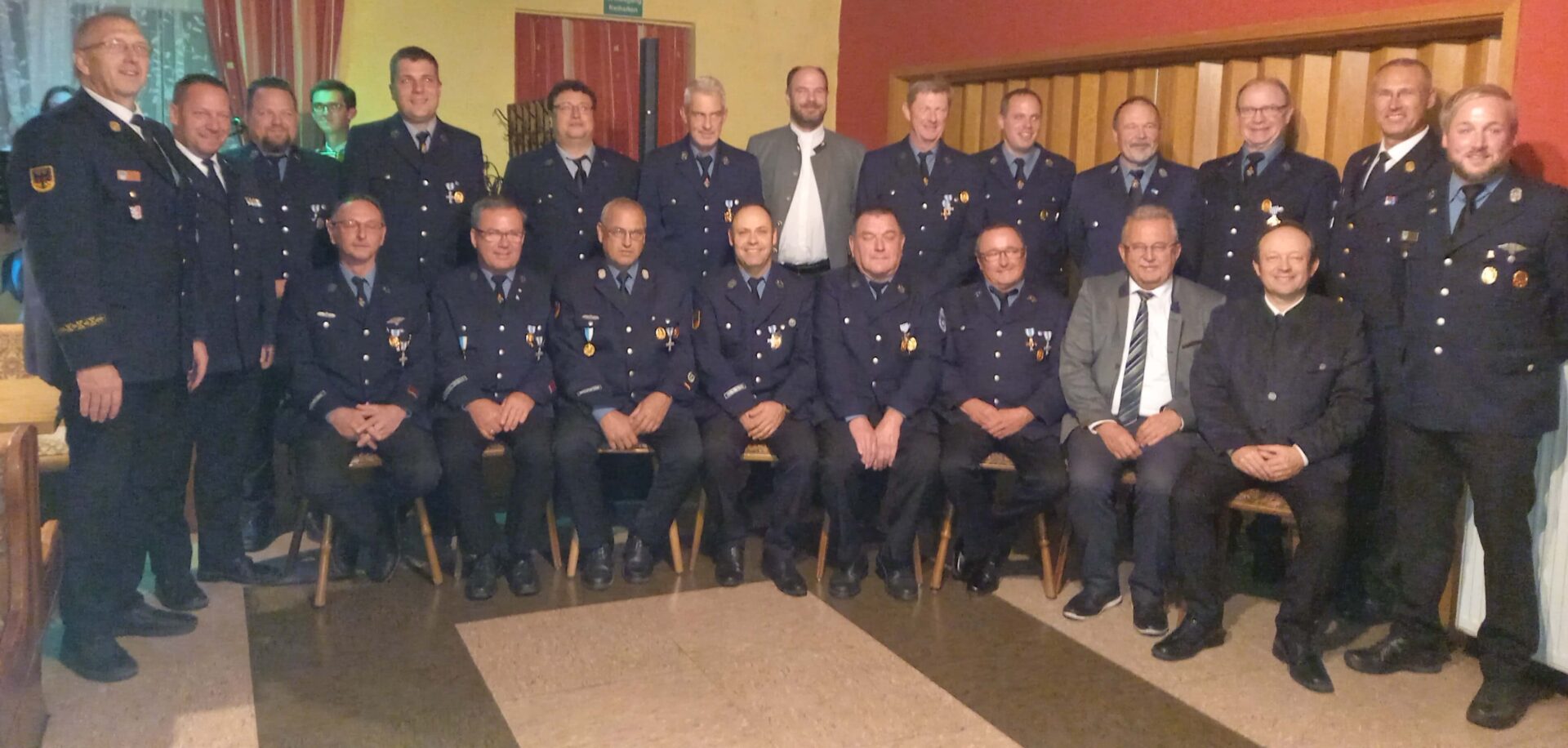 Gemeindlicher Ehrenabend für die ehrenamtliches Engagement in der Feuerwehr