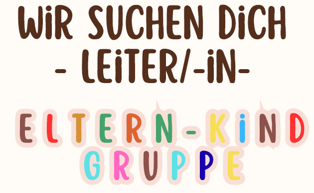 Wir suchen dich – Leiter/-in der Eltern-Kind-Gruppe in der Kindertagesstätte St. Elisabeth