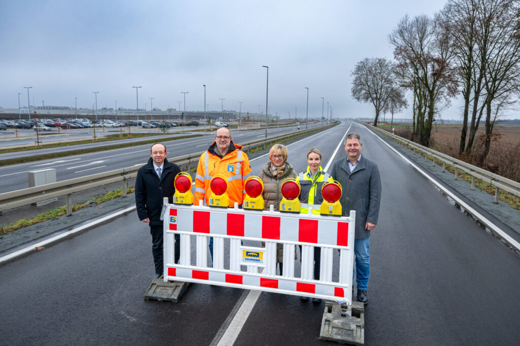 Gruppenbild der Bürgermeister und Verantwortlichen