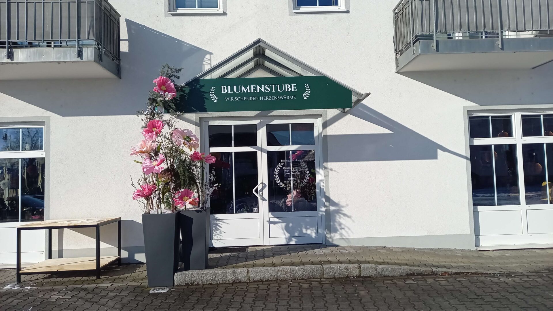 Blumenstube in neuen Räumen