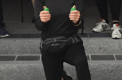 Die Senioren-Plus-Trainerin Gerda Bachl-Staudinger