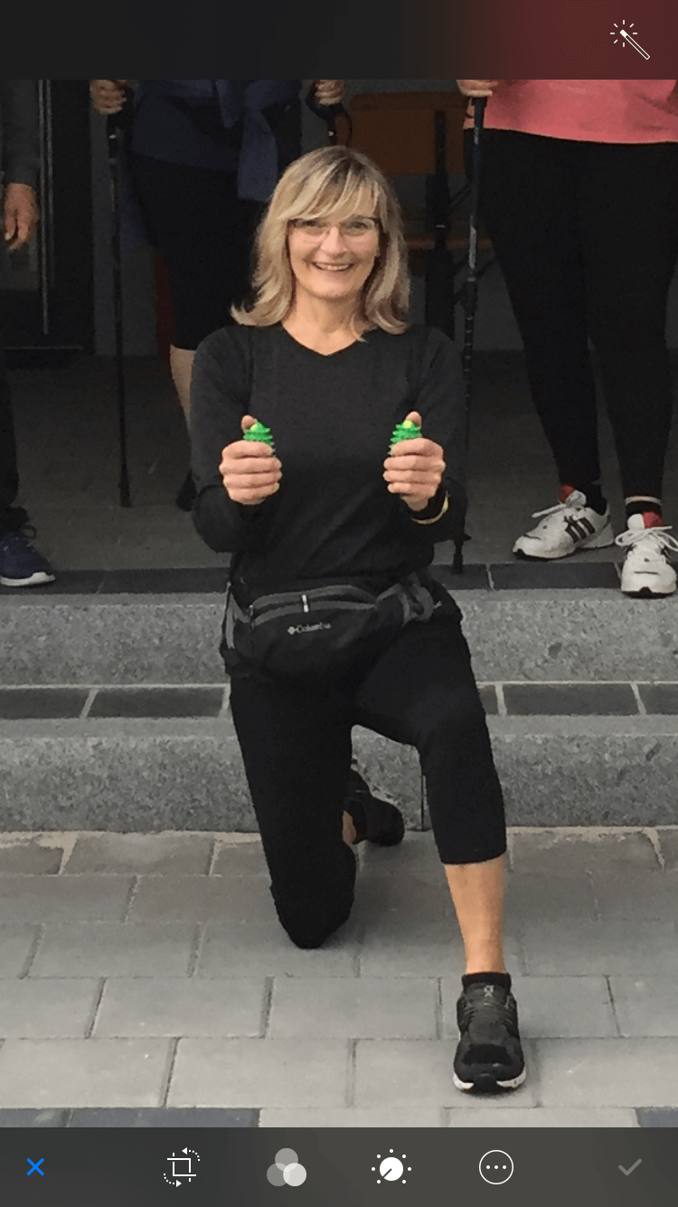 Die Senioren-Plus-Trainerin Gerda Bachl-Staudinger