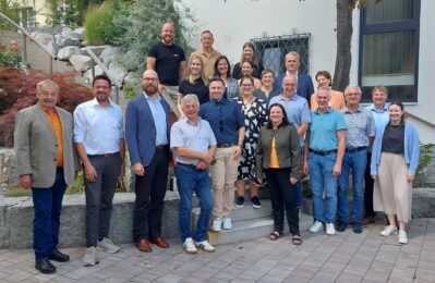 Gruppenbild der Vertreter der ILE Ilzer Land und ILE Gäuboden