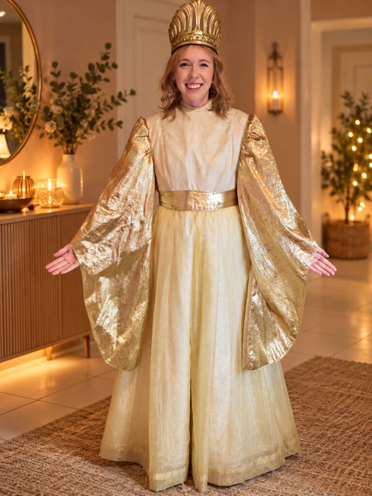Anna Gritsch als Straubinger Christkind